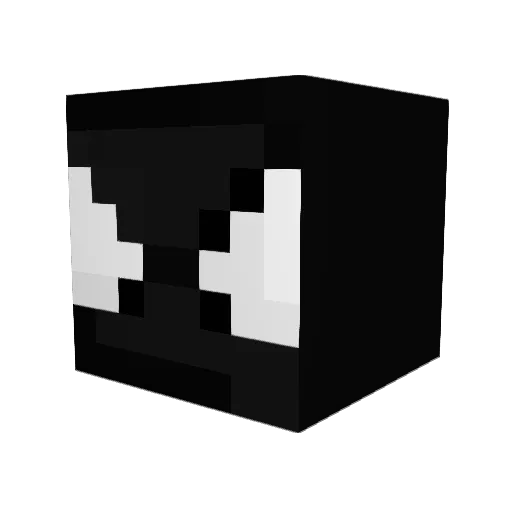 khuranahp Minecraft avatar head, 3D render