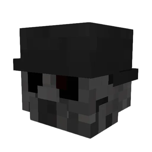 khy808 Minecraft avatar head, 3D render