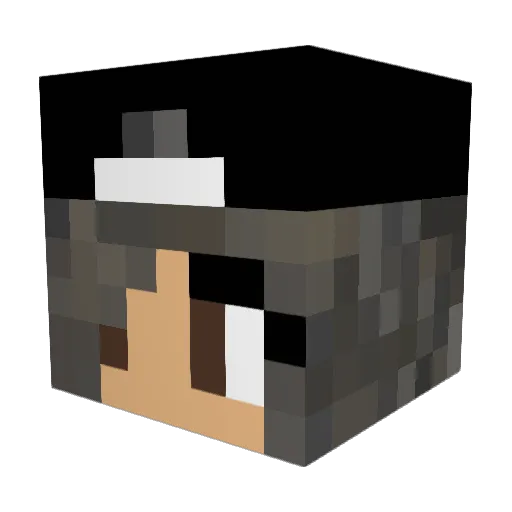 khyra12 Minecraft avatar head, 3D render