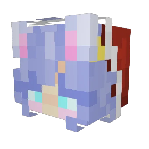 ki0ll900 Minecraft avatar head, 3D render