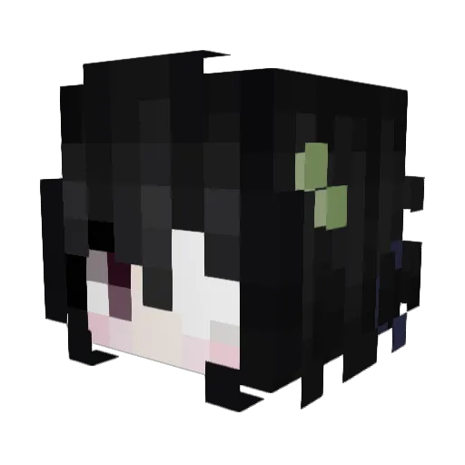 ki9tu Minecraft avatar head, 3D render