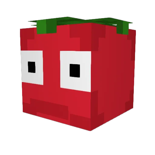 kiVi7 Minecraft avatar head, 3D render