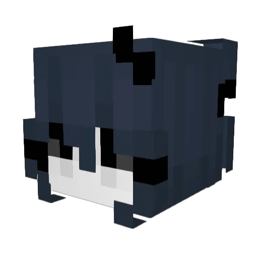 ki_rari Minecraft avatar head, 3D render