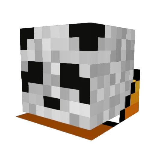 kiander007 Minecraft avatar head, 3D render