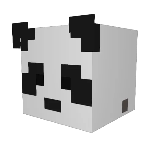 kianovaa Minecraft avatar head, 3D render