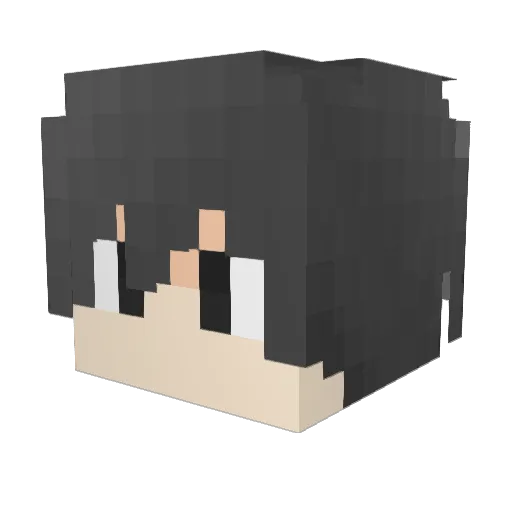 kiauren Minecraft avatar head, 3D render