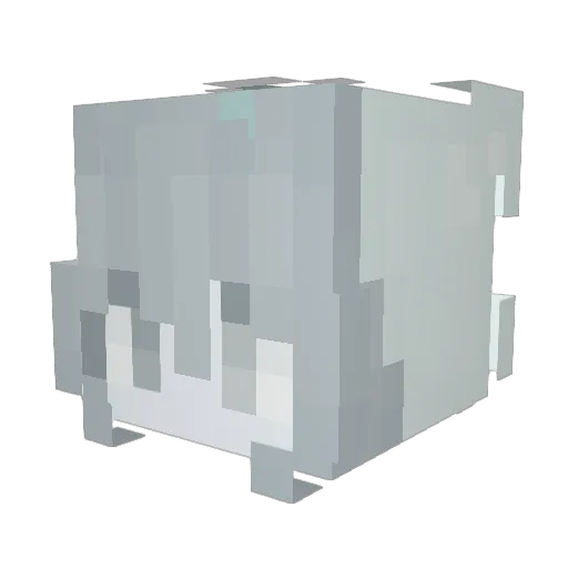 kib1413 Minecraft avatar head, 3D render