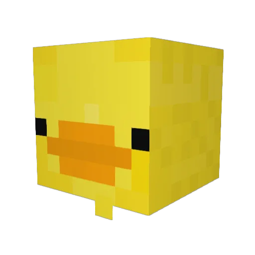 kicker3931 Minecraft avatar head, 3D render