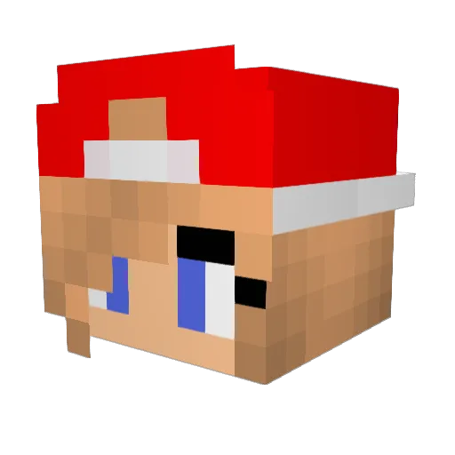 kid112003 Minecraft avatar head, 3D render