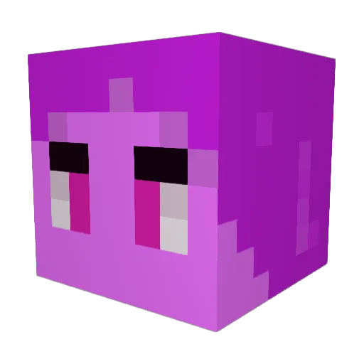 kid3ros Minecraft avatar head, 3D render