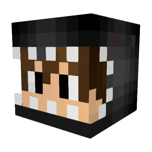 kid_3mperor Minecraft avatar head, 3D render