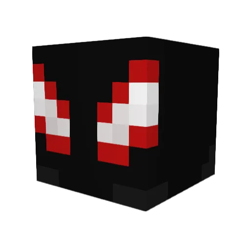 kida973 Minecraft avatar head, 3D render