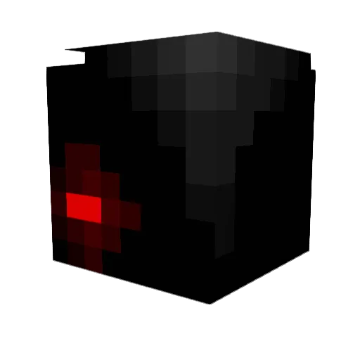 kiddoxvfx Minecraft avatar head, 3D render