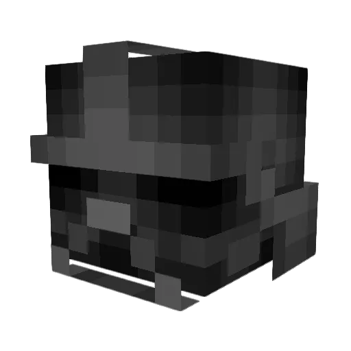 kiddplayz Minecraft avatar head, 3D render