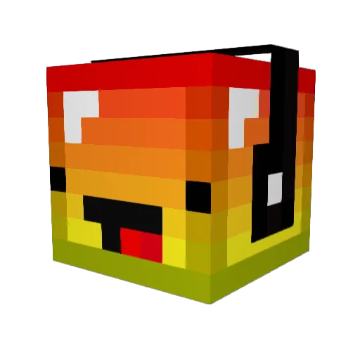kidgamer05 Minecraft avatar head, 3D render