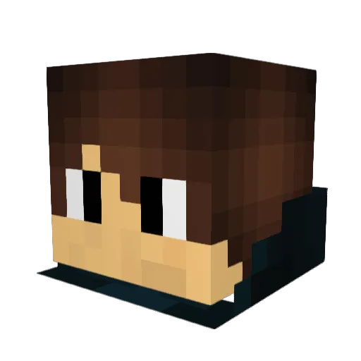 kidkaboom217 Minecraft avatar head, 3D render