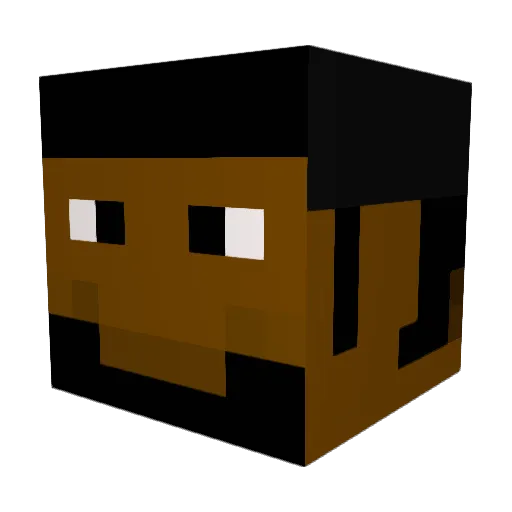 kidvenis7 Minecraft avatar head, 3D render