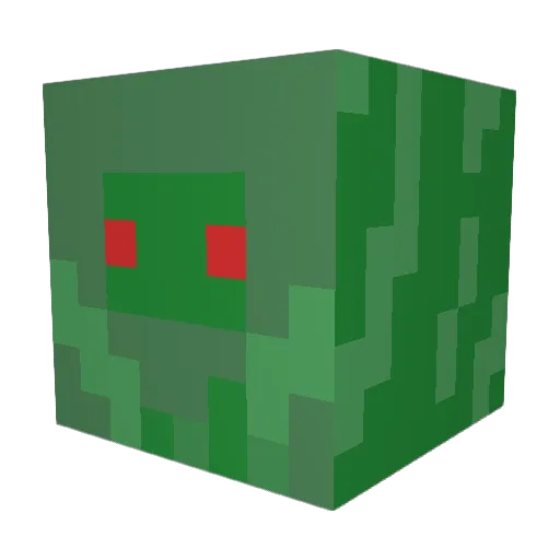 kiee12 Minecraft avatar head, 3D render