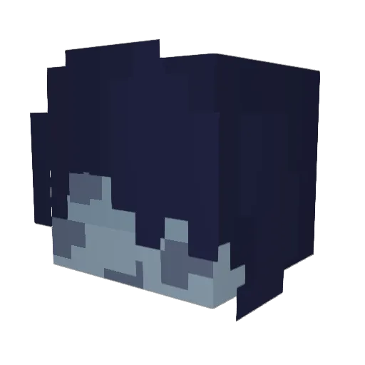 kiel277 Minecraft avatar head, 3D render