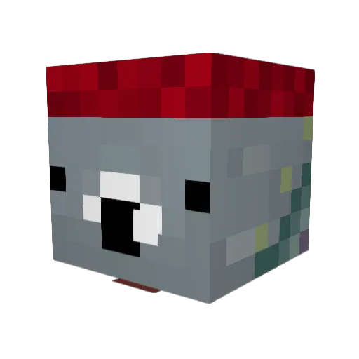 kier_stan Minecraft avatar head, 3D render
