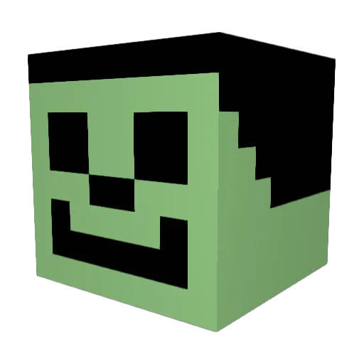 kieranfindlay Minecraft avatar head, 3D render