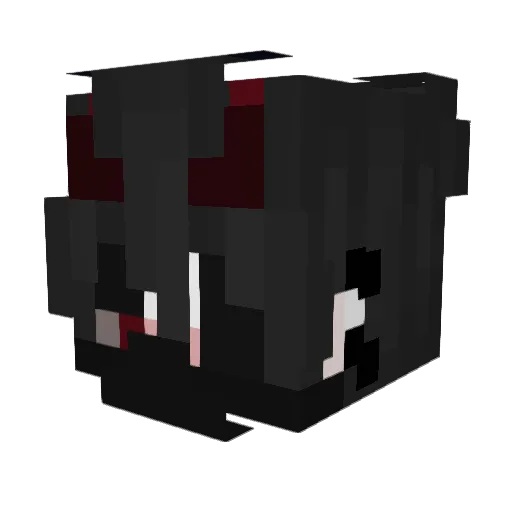 kiervvan Minecraft avatar head, 3D render
