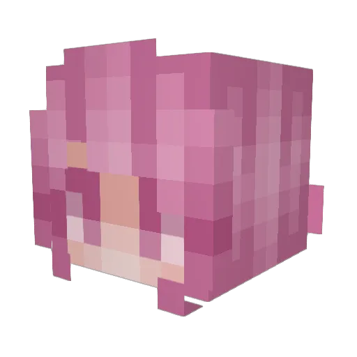 kieryinn Minecraft avatar head, 3D render