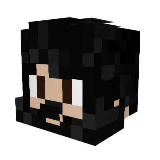 kife4 Minecraft avatar head, 3D render