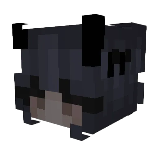 kifferin Minecraft avatar head, 3D render