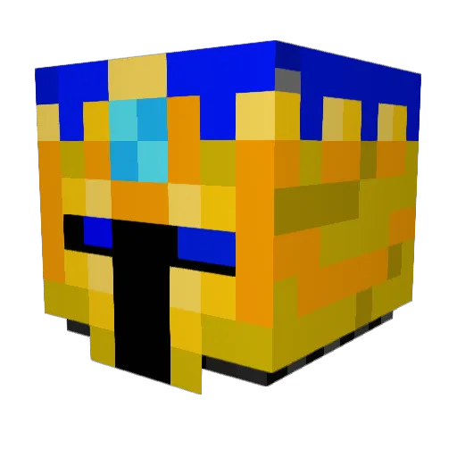 kight3578 Minecraft avatar head, 3D render