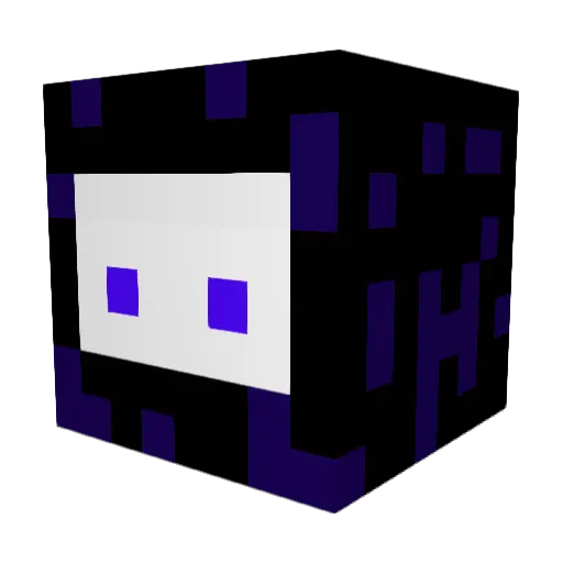 kigops Minecraft avatar head, 3D render