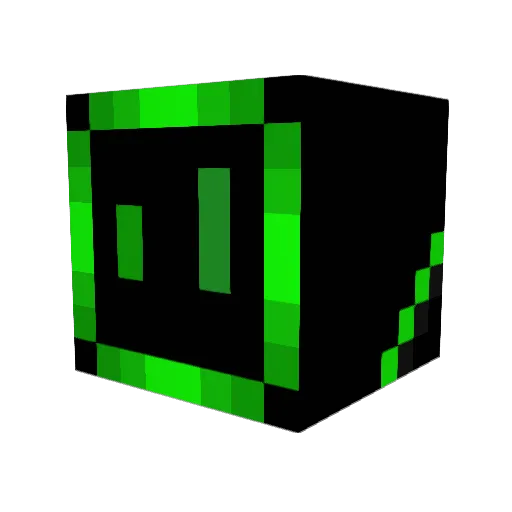 kiido_L Minecraft avatar head, 3D render