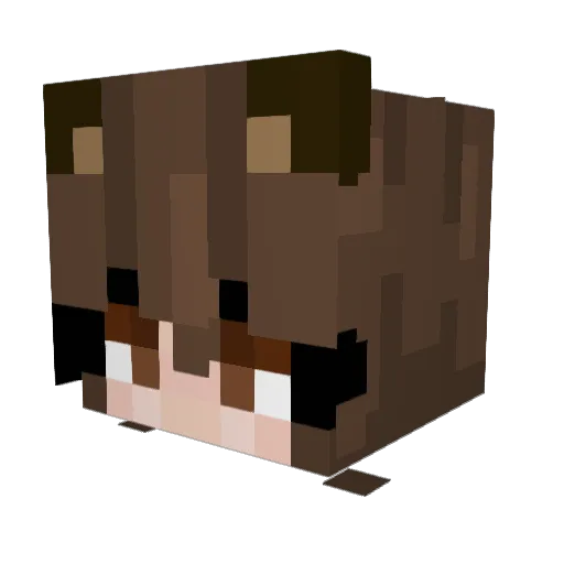 kiirby09 Minecraft avatar head, 3D render