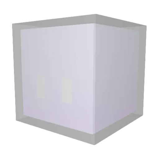 kiisi Minecraft avatar head, 3D render
