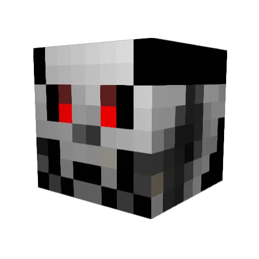 kijeron Minecraft avatar head, 3D render