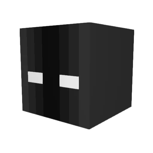kijubgg Minecraft avatar head, 3D render