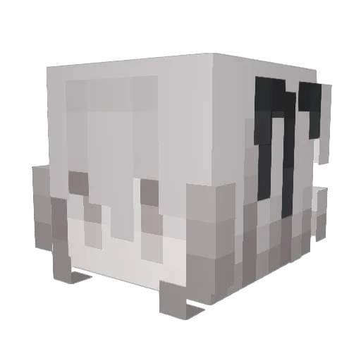 kiki1400 Minecraft avatar head, 3D render