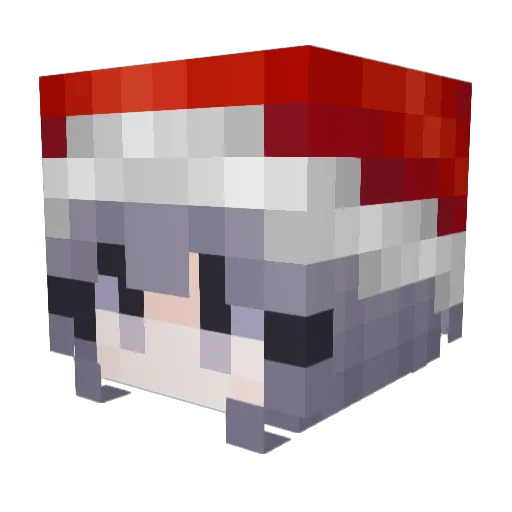 kikl2085 Minecraft avatar head, 3D render