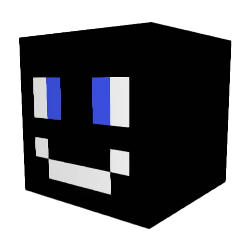 kikokraft Minecraft avatar head, 3D render