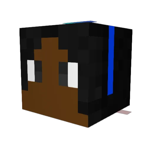 kilam0909 Minecraft avatar head, 3D render