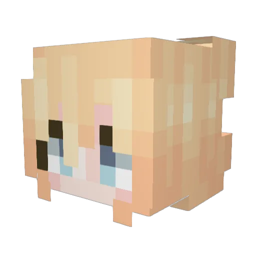 kilgor1 Minecraft avatar head, 3D render