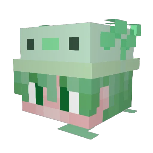 kili0106 Minecraft avatar head, 3D render