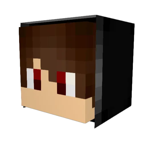 kilianolopes Minecraft avatar head, 3D render