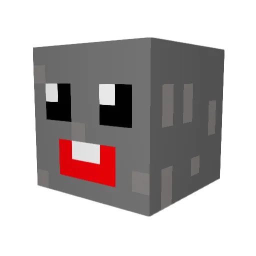 kill4090 Minecraft avatar head, 3D render