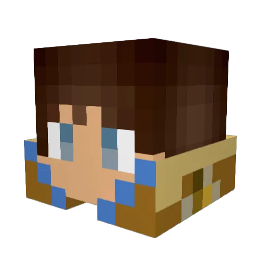 kill9320 Minecraft avatar head, 3D render