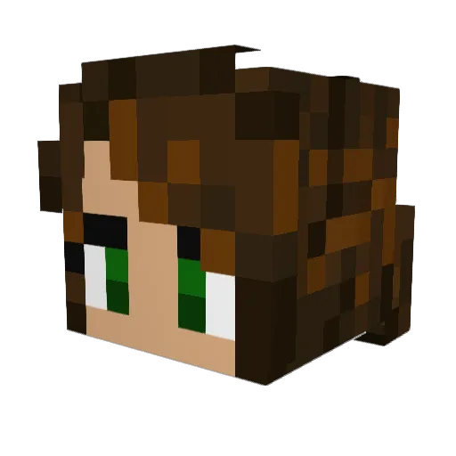 killagoose18 Minecraft avatar head, 3D render