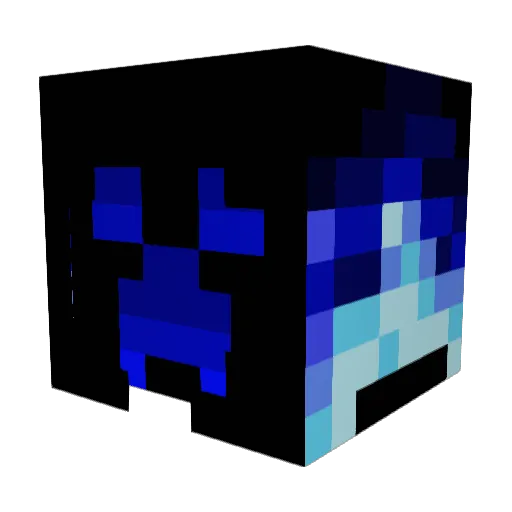killanight Minecraft avatar head, 3D render