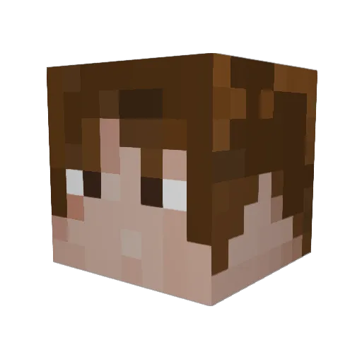killatjd Minecraft avatar head, 3D render