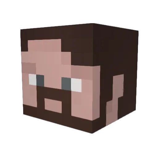 killcrazy_uk Minecraft avatar head, 3D render