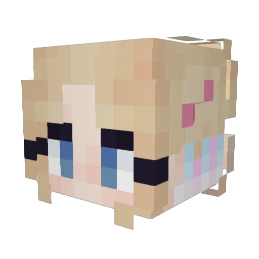 killer080301 Minecraft avatar head, 3D render